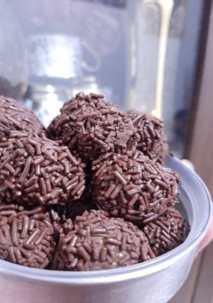 Foto resep Chocolate Ball Chewy (Bola Coklat Milo Kenyal)