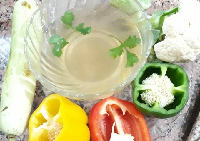 Recipe of Speedy Vegetable stock