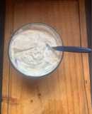 Salsa de queso crema y mayonesa