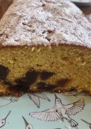 Una foto de Budín de vainilla y membrillo!