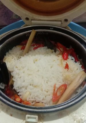Foto resep Nasi liwet magic com