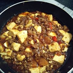A picture of Mapo Toufu.