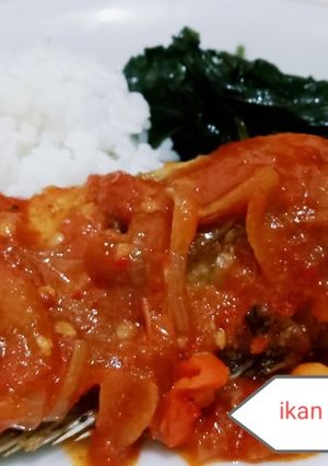 Foto resep Ikan kerapu saos padang