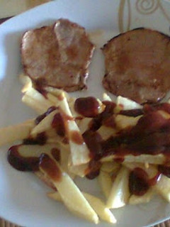 Una foto de Filete de añojo irlandés con patatas fritas extracrujientes