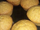 Cupcakes integrales de vainilla