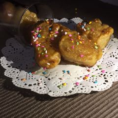 A picture of Caramel banana toffee.
