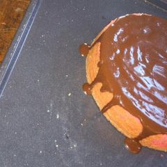 A picture of Chocolate dripping.
