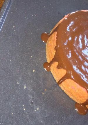 A picture of Chocolate dripping.