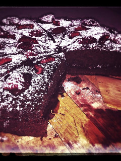 Una foto de Pastel de chocolate