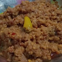 A picture of Dhowan Qeema Dahi.