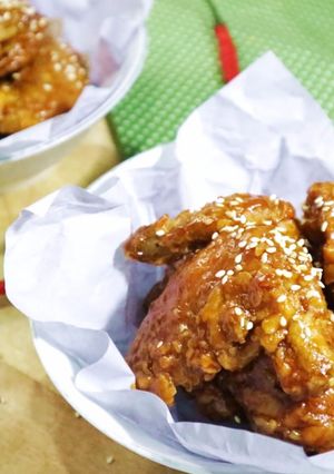 Foto resep Sayap Ayam Madu (Honey Chicken Wings)