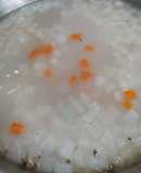 紅白蘿蔔魚乾鹹粥
