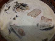 Una foto de crema poblano