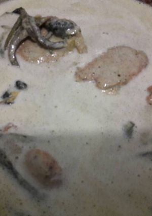 Una foto de Pollo en crema de poblano