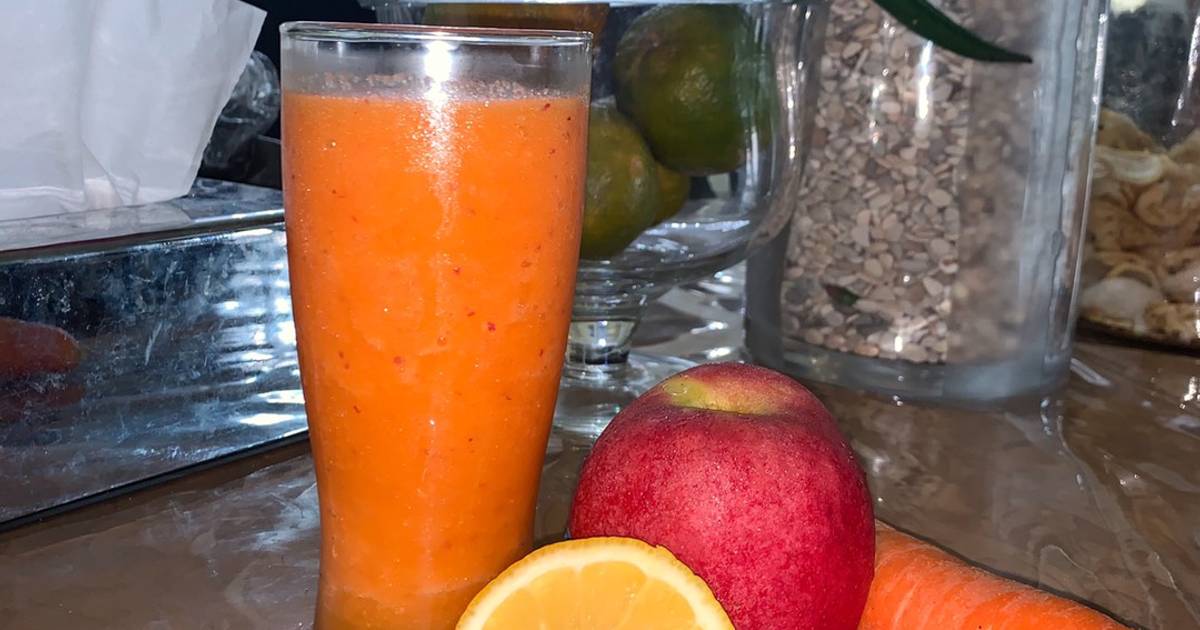 Resep Smoothies Apel Wortel Lemon (menu diet) oleh Rifa Lio Cookpad