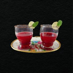 A picture of Antioxidant rich Beetroot Juice.