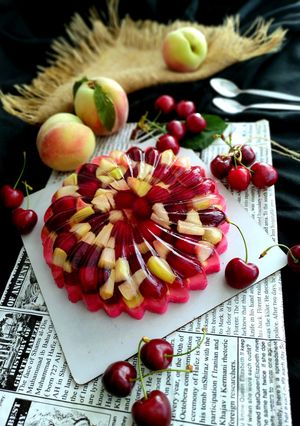عکسی از دستور ژله بستنی میوه ای solmaz