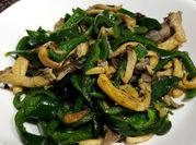 A picture of poblano mushrooms