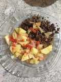 Guiso jugoso de soja