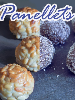 Una foto de Panellets para el Día de Todos los Santos