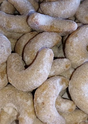 Vaníliás hókifli recept fotója