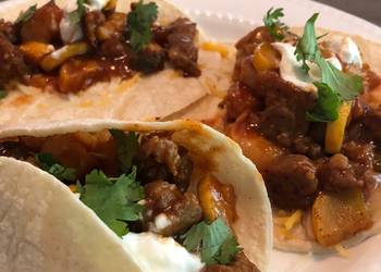 Best Recipe Spicy shrimp and sausage tacos Very Delicious Best Recipe Spicy shrimp and sausage tacos Very Delicious