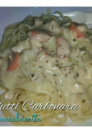 Foto resep Spaghetti Carbonara / Spagheti Carbonara