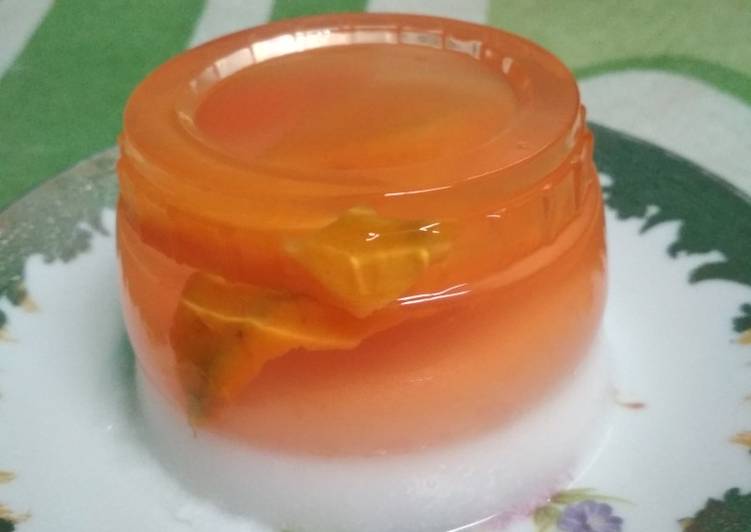 Puding mangga