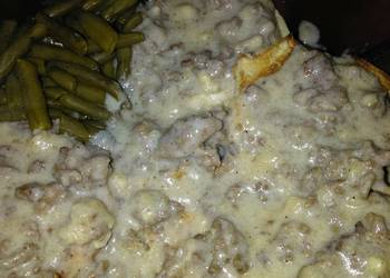 Fresh, Cooking Recipe Hamburger gravy Yummy Fresh, Cooking Recipe Hamburger gravy Yummy