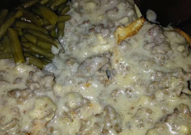 Hamburger gravy Hamburger gravy