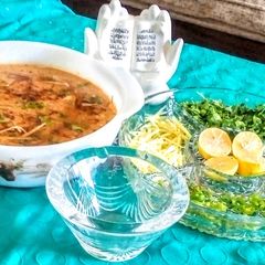 A picture of Chicken Daleem(Haleem).