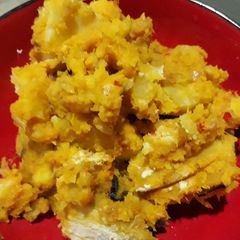 A picture of Yam porriage.
