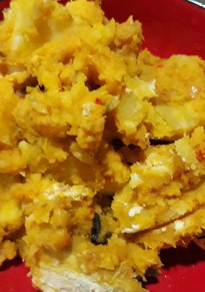A picture of Yam porriage.