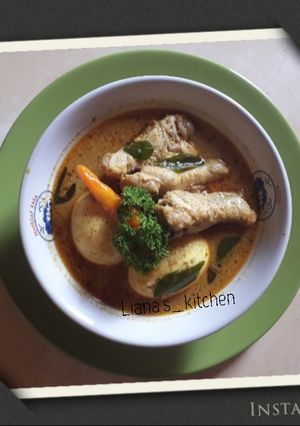 Foto resep Gulai Ayam & Telur