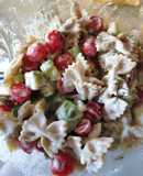 Ensalada de pasta en salsa ranchera