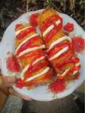 Hotdog phô mai Hàn Quốc