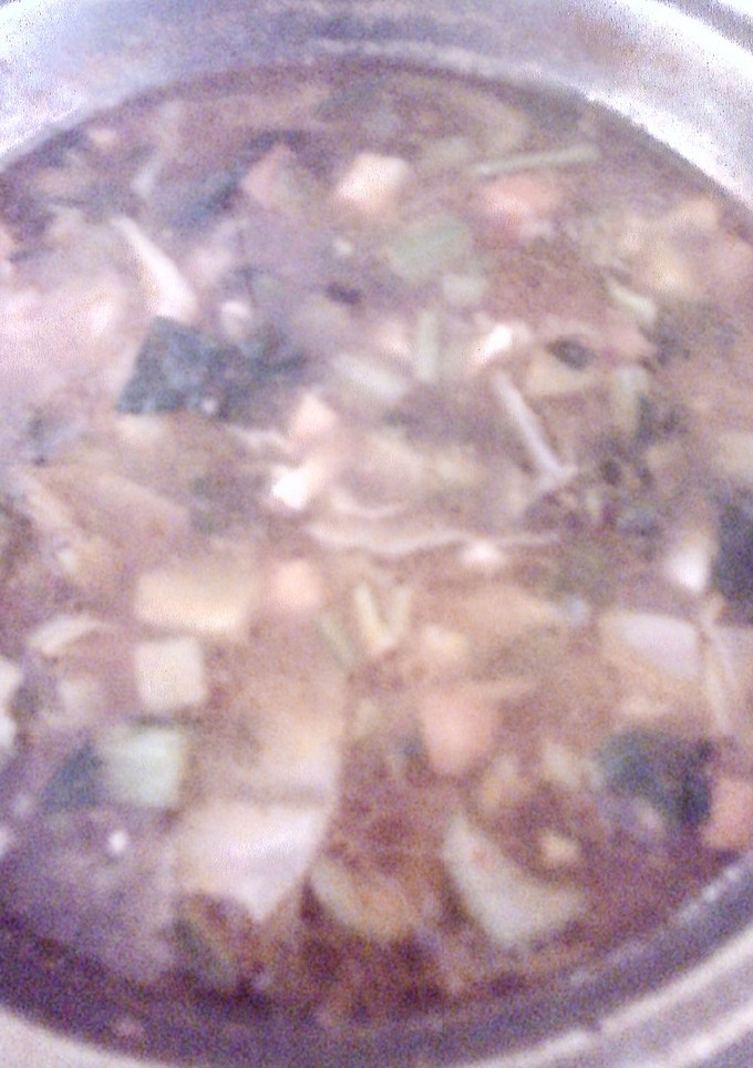Una foto de Sopita de Verduras 🍜