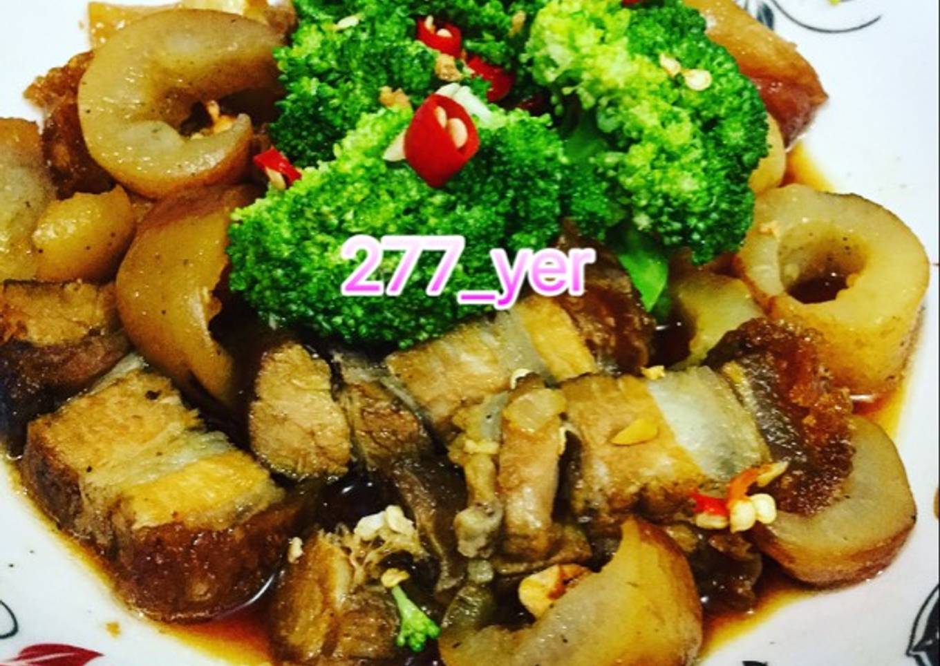 Haisom(teripang) + siobak (non halal)