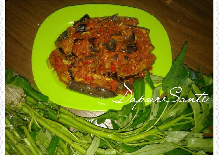 Terong sambal petai andaliman