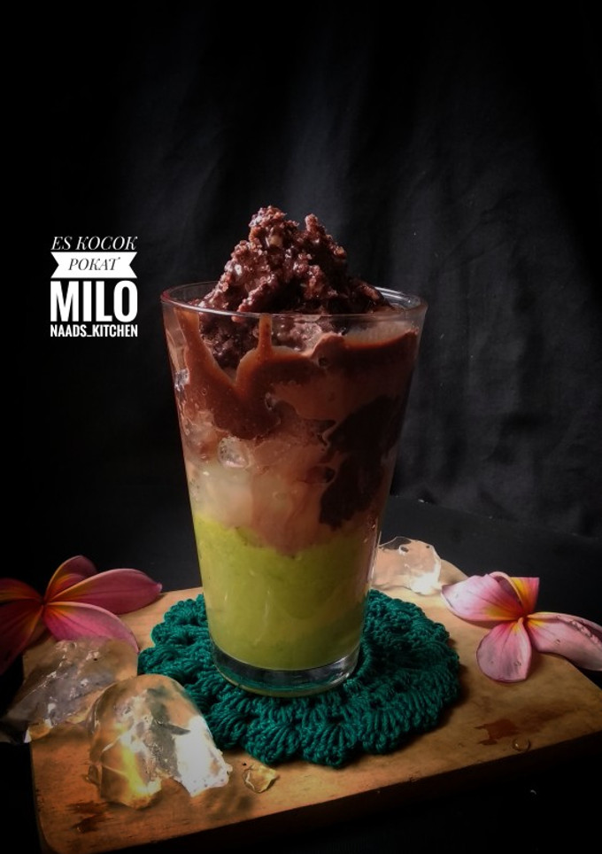 Foto resep Es Kocok Pokat Milo