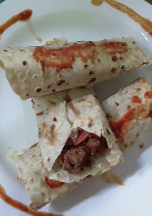 Una foto de Tacos al estilo cubano