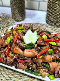 Foto resep Cumi Asin Petai