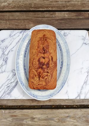 Une photo de Gâteau marbré