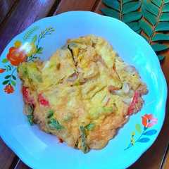 A picture of Telur dadar ekonomis.