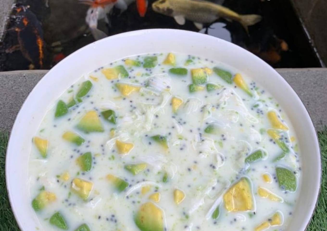 Es Alpukat Kelapa Muda