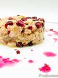 Tartare di salmone sfiziosa con melograno