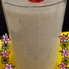 A picture of Oats Banana Smoothie.