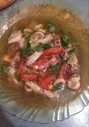 Foto resep Tumis cumi cabe ijo