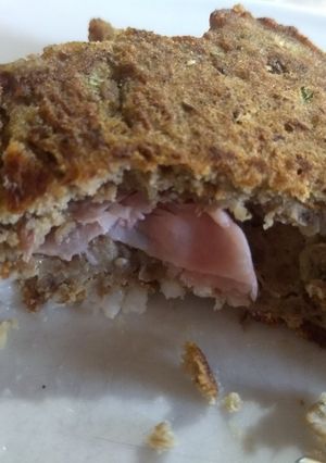 Una foto de Hamburguesas de lentejas (esponjosas), también opción con jamón