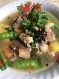 Sop daging pakai minyak wijen (no halal)